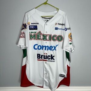 Mexico Baseball Jersey Serie Del Caribe 2025 Mens XL White El Siglo RUNS BIG 3XL